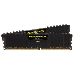 CORSAIR Vengeance LPX 8GB (2x4GB) DDR4 2400MHz CL14 Black Desktop Memory Kit (CMK8GX4M2A2400C14)