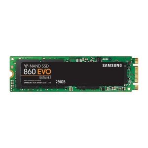SAMSUNG 860 EVO M.2 SATA III 250GB Read: 550MB/s; Write: 520MB/s Solid State Drive (MZ-N6E250BW)