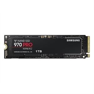SAMSUNG 970 Pro M.2 NVMe PCI-E 1TB Solid State Drive  Read:3 500 MB/s  Write:2 700 MB/s (MZ-V7P1T0BW)