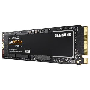 SAMSUNG 970 EVO Plus M.2 NVMe PCI-E 250GB Solid State Drive, Read:3,500 MB/s, Write:3,300 MB/s | (MZ-V7S250B/AM)(Open Box)