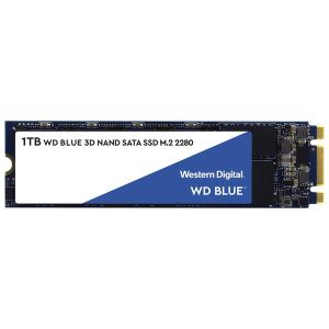 WD Blue™ 3D NAND SATA  M.2 2280 SSD  1TB SSD  Read: 560MB/s  Write: 530MB/s (WDS100T2B0B)