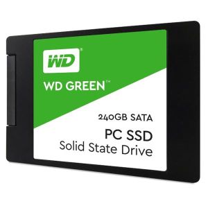 WD Green 240GB  SATAIII SSD  Read: 540MB/s  Write: 465MB/s  (WDS240G2G0A)