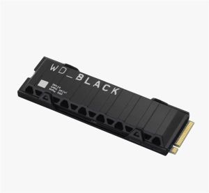 WD Black SN850 500GB PCIe Gen4 NVMe M.2 2280 w/Heatsink Read:7,000MB/s, Write:4,100MB/s SSD (WDS500G1XHE)(Open Box)