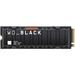 WD Black SN850 500GB PCIe Gen4 NVMe M.2 2280 w/Heatsink Read:7,000MB/s, Write:4,100MB/s SSD (WDS500G1XHE)