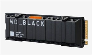 WD Black SN850X 2TB w/Heatsink PCIe Gen4 NVMe M.2 2280 Read:7,300MB/s, Write:6,600MB/s SSD (WDS200T2XHE)(Open Box)