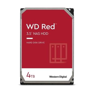 WD Red 4TB NAS Internal Hard Drive - 5400 RPM Class  SATA 6 Gb/s  256 MB Cache  3.5  - WD40EFAX(Open Box)