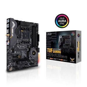 ASUS TUF GAMING X570-PLUS (Wi-Fi) AMD AM4 X570 ATX gaming motherboard with PCIe 4.0  dual M.2  Wi-Fi  14 Dr. MOS power stages  HDMI  DP  SATA 6Gb/s  USB 3.2 Gen 2 and Aura Sync RGB lighting(Open Box)