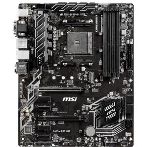 MSI B450-A PRO MAX Core Boost  DDR4 Boost  Turbo M.2 and USB 3.2 Gen2 Connector