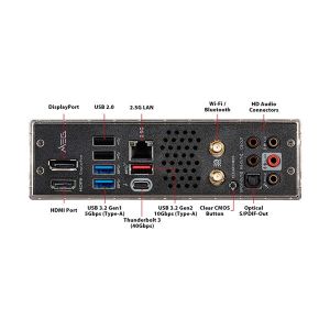 MSI MEG Z490I UNIFY ITX Gaming Motherboard Matte Black AX WIFI 6 Realtek 2.5G LAN Intel 10th Gen JRAINBOW ARGB