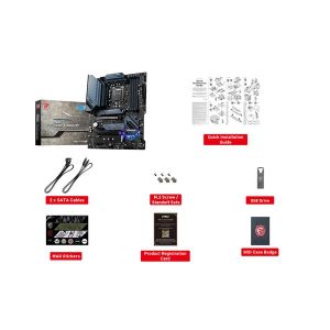 MSI MAG Z590 TORPEDO ATX Gaming Motherboard INTEL Z590 11th/10th Gen LGA 1200 M.2 USB3.2 DP HDMI Intel 2.5G LAN