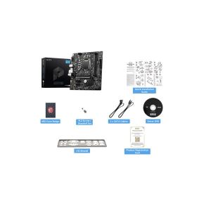MSI B560M-A PRO Micro-ATX 11th/10th Gen Gaming Motherboard DDR4 Memory  up to 5200(OC) MHz Realtek 8125B 2.5G LAN controller  PCIe 4.0(Open Box)