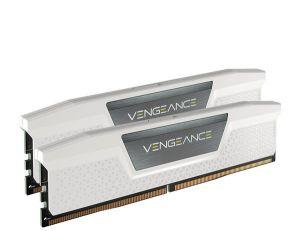 CORSAIR Vengeance DDR5 32GB (2x16GB) DDR5 5200MHz CL40 White 1.25V Desktop Memory Kit (CMK32GX5M2B5200C40W)