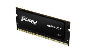 Kingston Fury Impact (Black) 8GB (1x8GB) DDR3 1600Mhz CL9 Memory (KF316LS9IB/8)(Open Box)