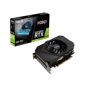 ASUS Phoenix GeForce RTX 3060 V2 Gaming Graphics Card (PCIe 4.0  12GB GDDR6 memory  HDMI 2.1  DisplayPort 1.4a  Axial-tech Fan Design  Protective Backplate  Dual ball fan bearings  Auto-Extreme) PH-RTX3060-12G-V2