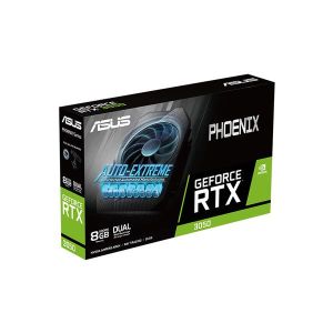 ASUS Phoenix GeForce RTX 3050 8GB GDDR6 PCIE4.0 HDMI2.1 DP1.4 PH-RTX3050-8G