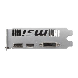 MSI GEFORCE GTX 1050 Ti 4GT OC | 1341 MHz Base/1455 MHz Boost 7000 MHz Memory | PCI-E 3.0 1xDVI-D  1x HDMI 2.0  1x DP 1.4(Open Box)