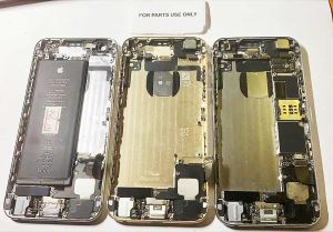 iPhone 6 housing assembly with parts