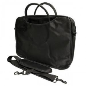 15.6" Laptop carrying case with shoulder strap, Black, Topsync