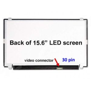 Slim 15.6in WideScreen WXGA (1366x768) HD Glossy eDP, 30pin