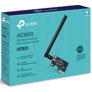 TP-Link Archer T2E AC600 Wireless Dual-Band PCI-e Adapter External Antenna (New)