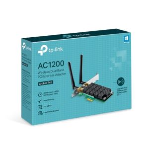 TP-Link T4E AC1200 Wireless Dual Band PCI Express Adapter (LP bracket included)