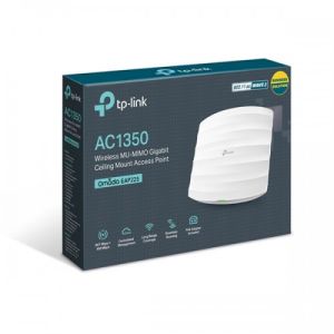TP-Link EAP225- V3 AC1350 Wireless MU-MIMO Gigabit Ceiling Mount Access Point