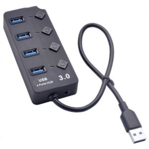 USB3.0 Portable 5Gbps Super-speed USB 3.0 4-port Hub New