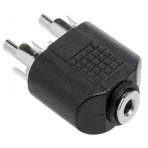 3.5mm - 2RCA Adapter F/2M