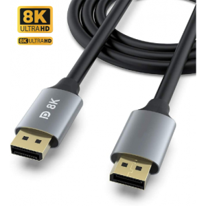 8K Displayport to Displayport Cable 3FT(1M)