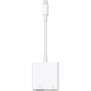 S-103 Lightning 8pin male to USB + 8Pin female Adapter (iphone 8pin to USB female)