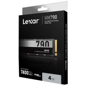 Lexar NM790 4TB M.2 2280 PCIe Gen.4×4 NVMe SSD (R:7400/W:6500)