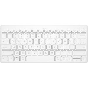 HP 350 Compact Multi-Device Bluetooth Keyboard, White