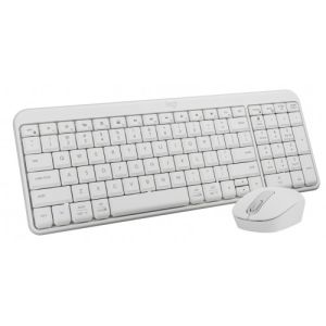 Logitech MK250 Compact Bluetooth Wireless Mouse & Keyboard - Off-White