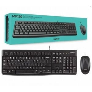 Logitech MK120 USB Keyboard and Mouse Combo, New