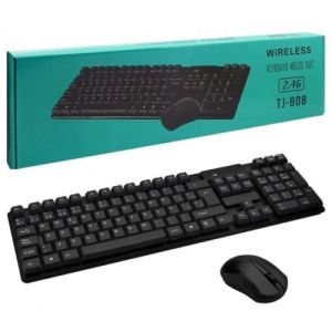 TJ808 Wireless Keyboard and Mouse Combo, New