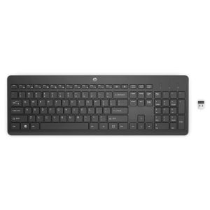 HP 230 Wireless Keyboard - Black, New
