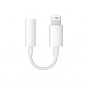 Lightning to 3.5 mm Headphone Jack Adapter, M/F, listen feature only, CAN NOT talk through microphone