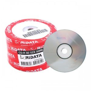 Ridata 52X CD-R, 50/pack OPP