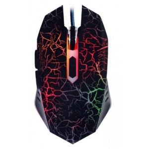 Crack Pattern USB Gaming Mouse