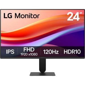 (with subtotal $2000+ Purchase) LG 24" FHD IPS Monitor 24U411A-B 120Hz 5ms (HDMI/DVI/VESA), New