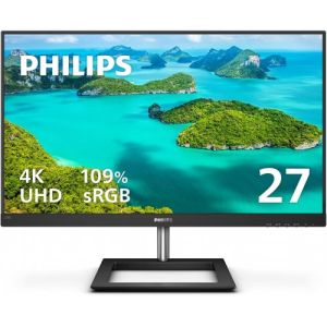 Philips 278E1A 27"in 4K UHD IPS LED Monitor (HDMIx2/DPx1/SPK) 30-Day Warranty
