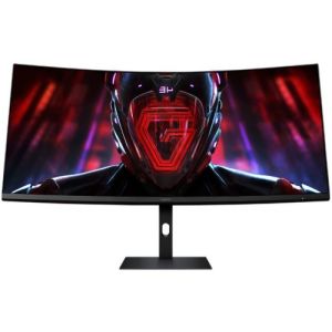 (180hz Curved 2K) Xiaomi Gaming Monitor G34WQi Curved 34" WQHD, 180Hz, 2K, 1ms, 3440*1440 (2*DP/2*HDMI/VESA) New