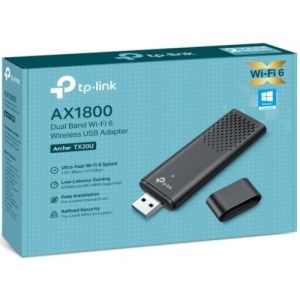 TP-Link Archer TX20U AX1800 Dual Band WiFi 6 Wireless USB Adapter