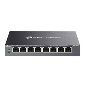 (8P PoE) TP-Link DS108GP Omada 8-Port Gigabit Unmanaged Desktop Switch with 8-Port PoE+