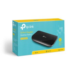 TP-Link TL-SG1008D 10/100/1000Mbps Unmanaged 8-Port Gigabit Desktop Switch