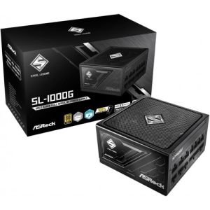 ASRock 1000W 80+Gold Fully-Modular PCIe5.1 ATX3.1 Power Supply (Retail Box)