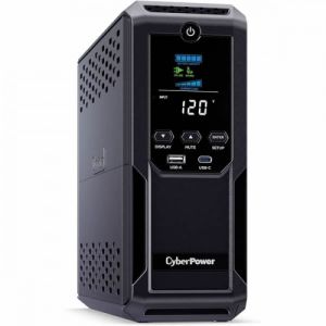 Cyberpower 1500VA/900W UPS 12-Outlets Mini Tower, New, CP1500AVRLCD3