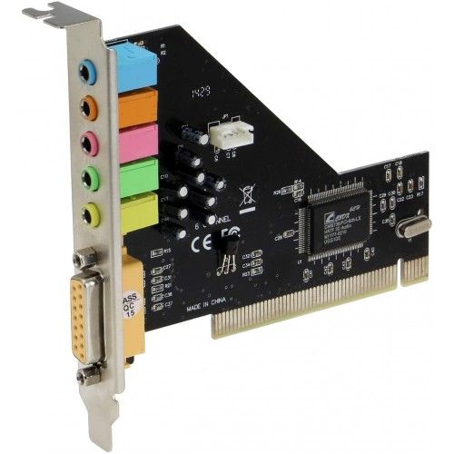 6 Channel PCI Sound Card