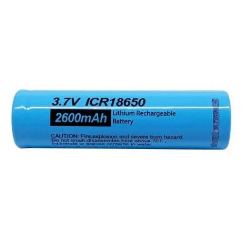 PK Cell 18650 Rechargeable 2600mAh Battery