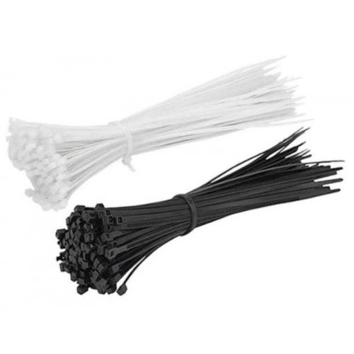 Cable Ties 8"inch (20cm) Nylon 100pcs/Pack (White color only)